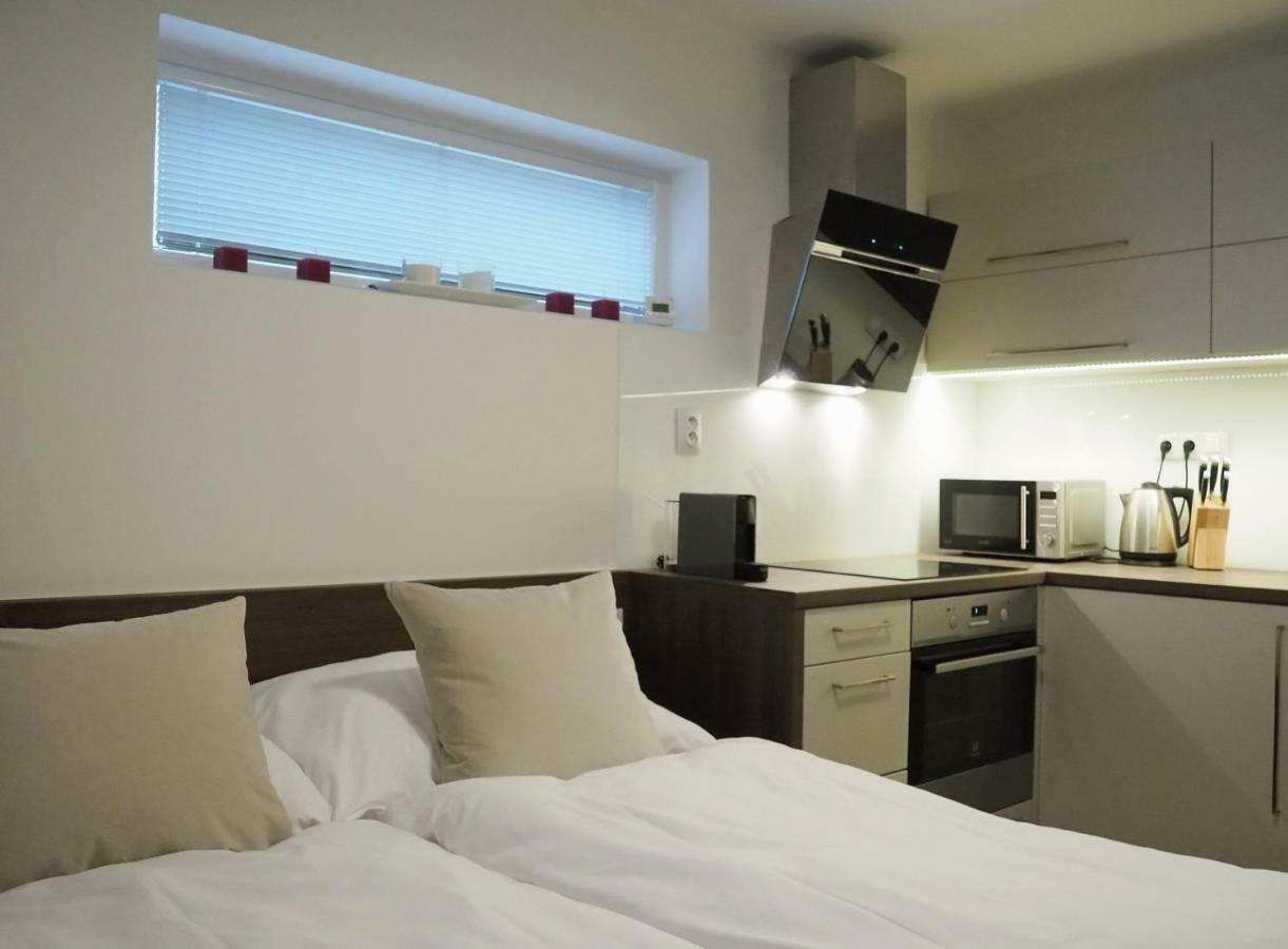 Ap10 - Apartments 4U Brezinova "Overnight Simply" Hradec Kralove Exterior foto