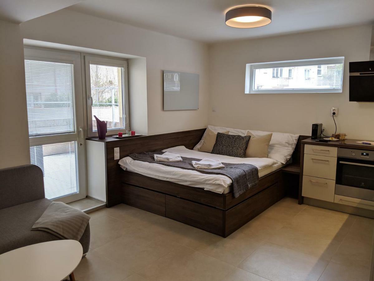 Ap10 - Apartments 4U Brezinova "Overnight Simply" Hradec Kralove Exterior foto